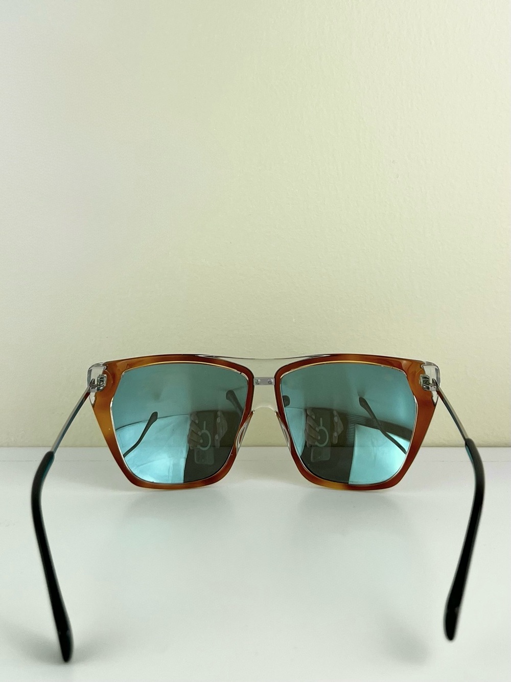 BALENCIAGA BROWN SQUARE SUNGLASSES - Picture 5 of 11